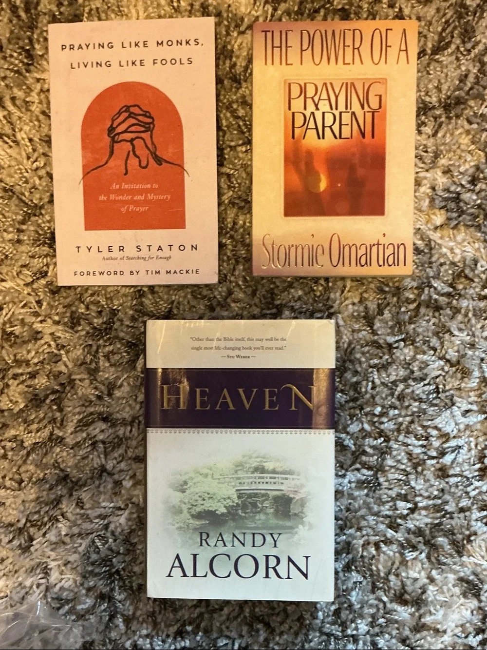 3 book bundle- Christian Nonfiction